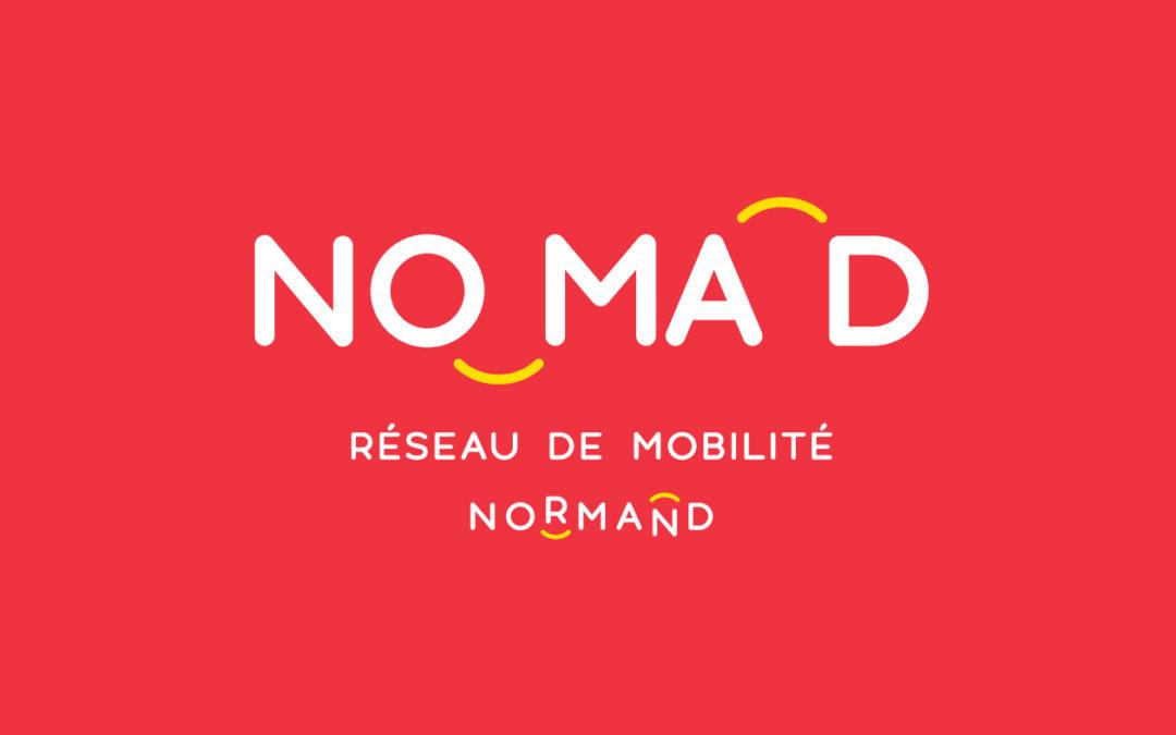 Logo nomad bus normandie